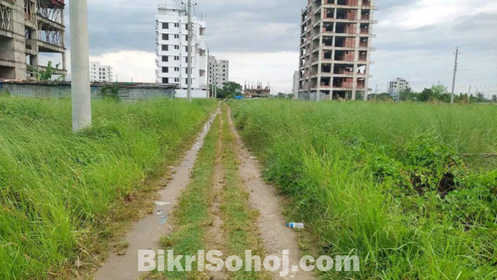 7.5 Katha Plot Sales m Block Bashundhara